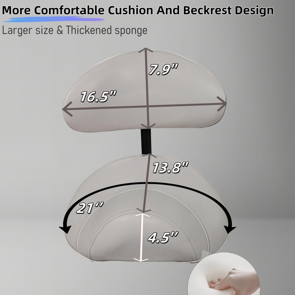 AL-018Dentist Stool Clinic Ergonomic Saddle Chair