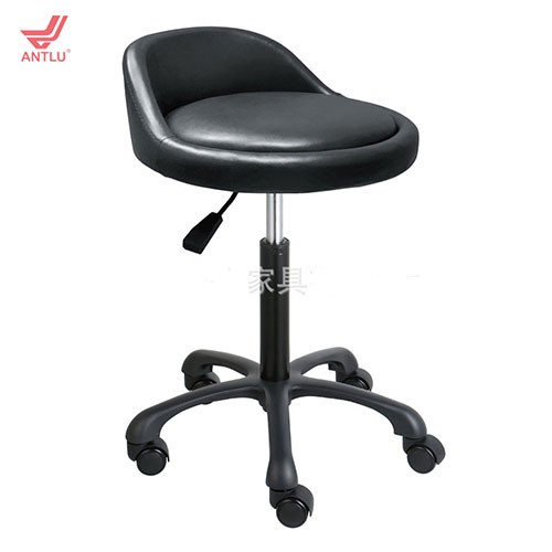 CC012-3 Black Classic Barber Stool