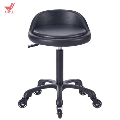 CC012-3 Black Classic Barber Stool