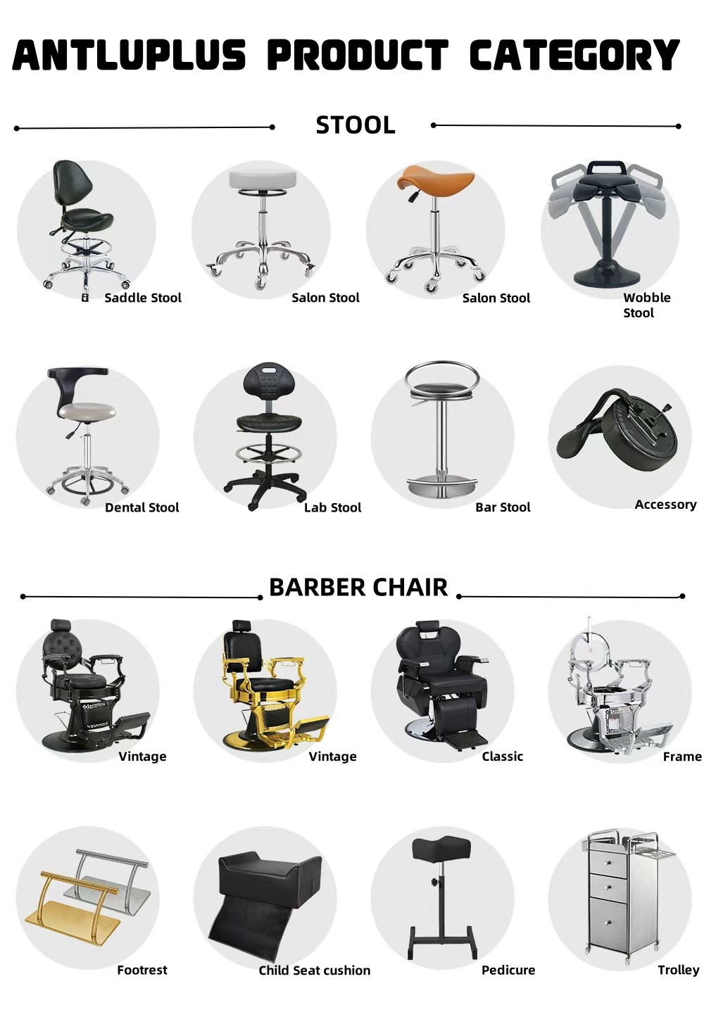 CC015-2 Stainless Steel Round Seat Stool