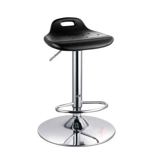 AL-E013  Chrome Metal Bar Stool Counter Office Pod Kitchen 
