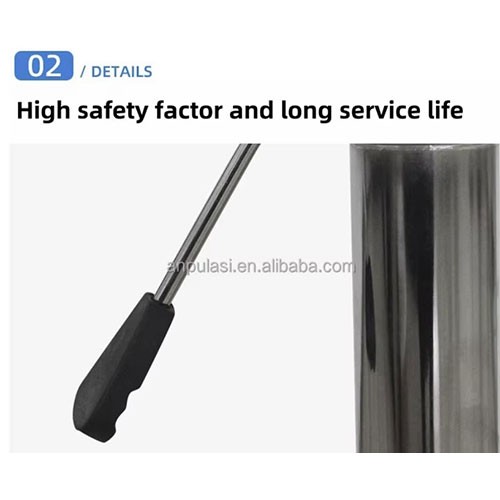 AL-E007  Chrome Metal Bar Stool Counter Office Pod Kitchen 