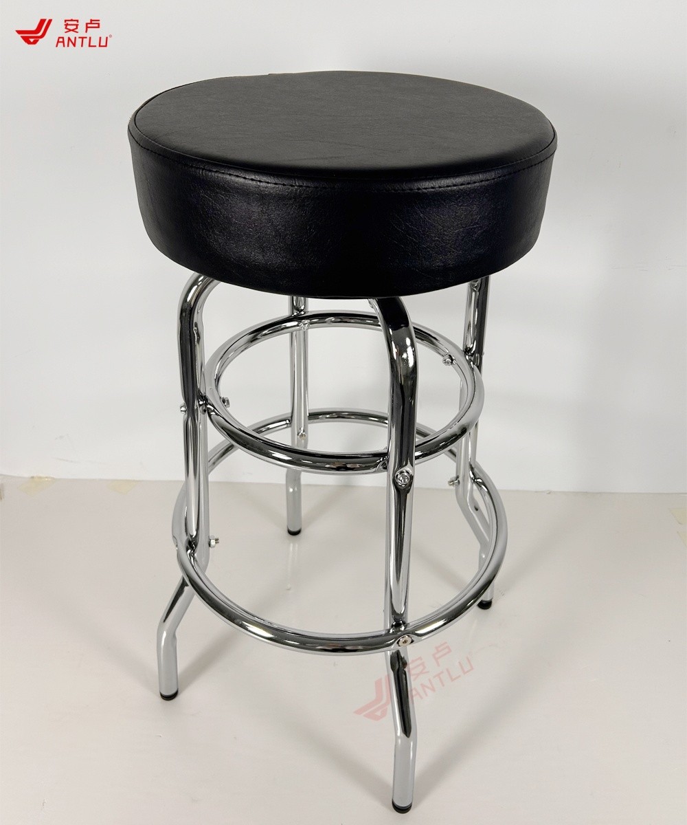 AL-E018 Black Bar Stool Counter Office Coffee Restaurant 