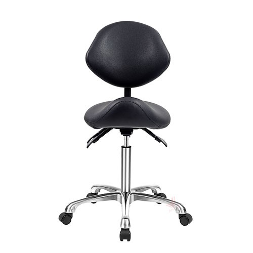 AL-A003-3 Tri-Function Black Saddle Stool Horse Shape Seat