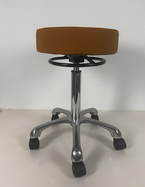 CC004-2 Orange Seat Salon Stool