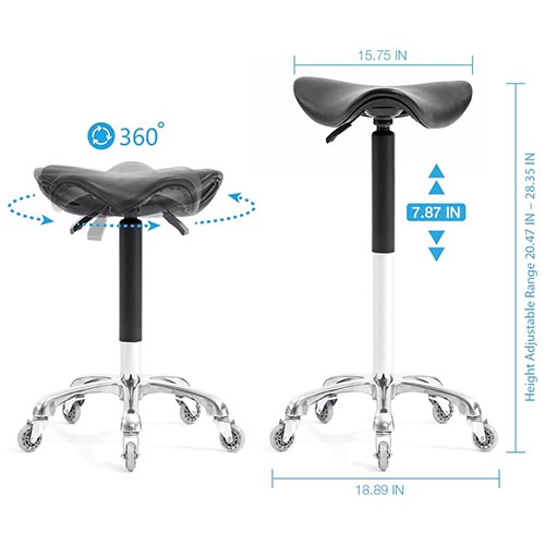 CC001-1 Triangle seat Barber stool