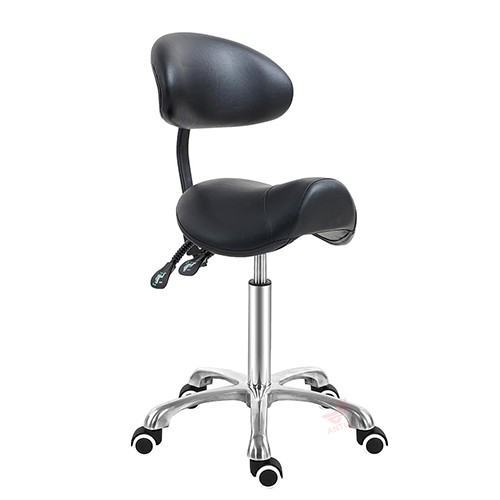 CC008-2 Black Seat Saddle Stool 