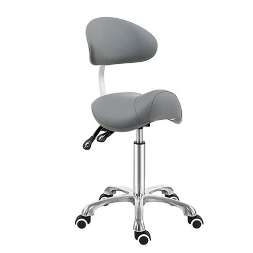 CC008-3 Grey Seat Saddle Stool 