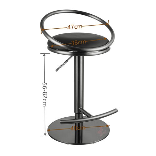 AL-E009  Stainless Steel Bar Stool Counter Office Pod Kitchen